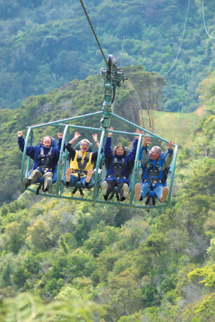 新西兰旅游景点,新西兰景点,新西兰南岛景点,尼尔森景点,快乐谷天空吊车