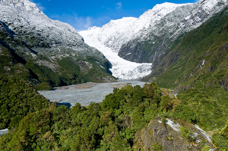 新西兰旅游景点,新西兰景点,新西兰南岛景点,新西兰西海岸,西海岸风光,新西兰西线,弗朗兹约瑟夫冰川徒步穿越