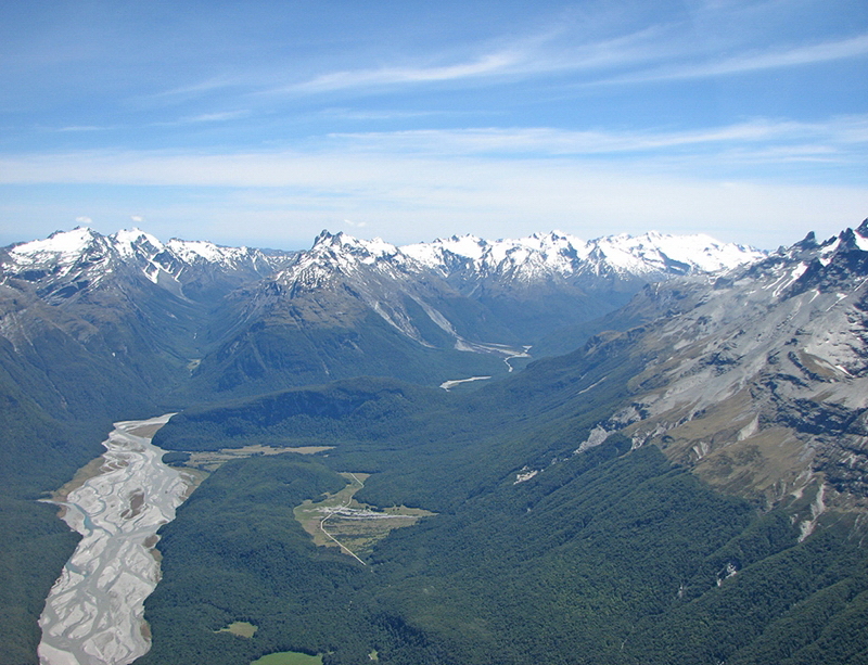 新西兰旅游景点,新西兰景点,新西兰南岛景点,峡湾地区景点,峡湾景点,飞机游览米尔福德峡湾,飞机游览米弗峡湾
