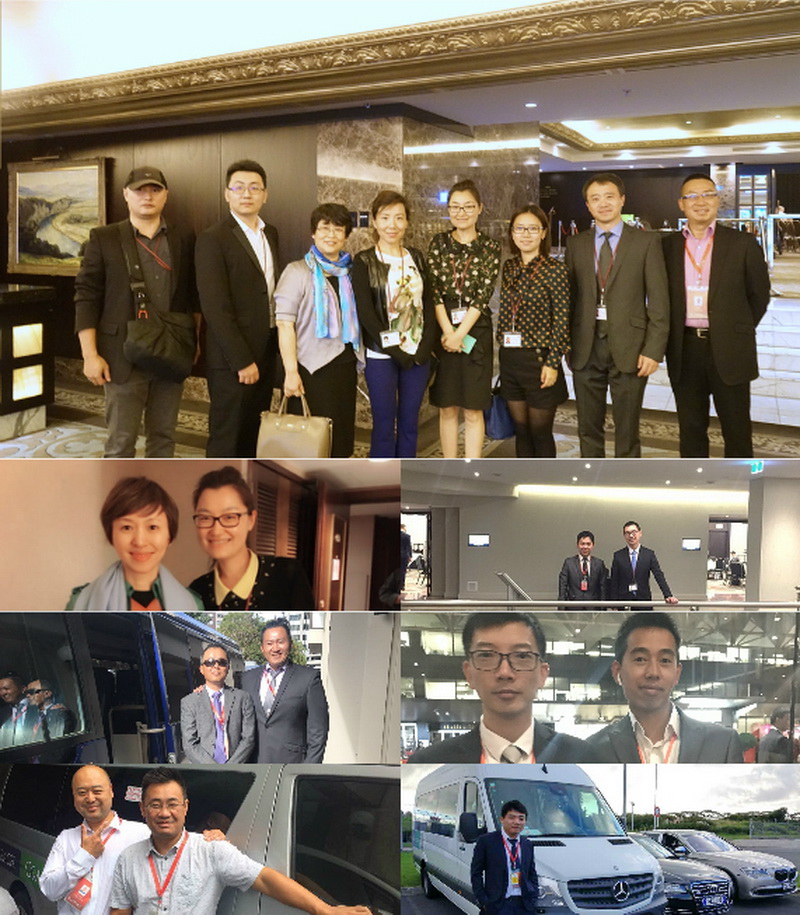 2017年3月参与接待李克强总理新西兰访问团